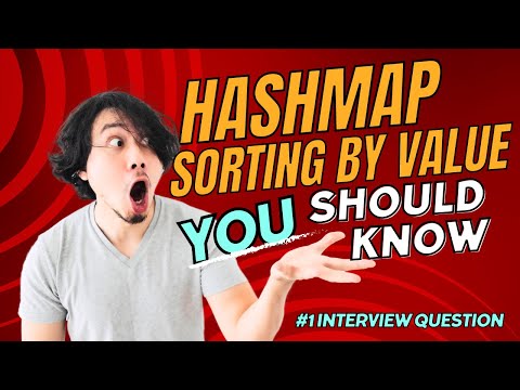 HashMap sorting by value in Java | Comparator | Interview Preparation #hashmap #sorting