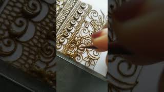 #bridalbordermehnfi#tyshort#vridaldesigne#nonbridalborder#siderhenna#indoarabic#artwork