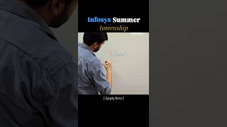 Infosys Summer Internship for everyone, Apply Now #internship #infosys