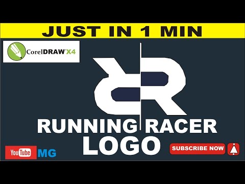 Letter Double R logo design in Corel Draw || Double R Logo || R+R Logo in CorelDRAW