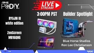 PCDIY show #96 - RYUJIN III AIO cooler in white, ZenScreen MB16QHG, Q&A & PC build showcase