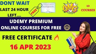 Udemy Free Courses | Udemy Free Courses Certificate Coupon Code | Tech-Savvy Vinay |#udemy |#16april