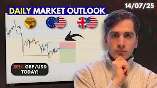 GBPUSD Sells TODAY! | Daily Forex Market Outlook: EURUSD, GBPUSD, GOLD, DXY & More | Ep. 623