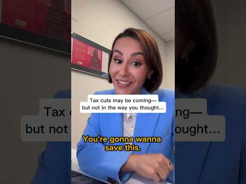 Tax cuts may be coming, but not in the way you thought