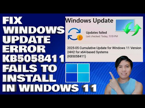 How To Fix Windows Update KB5058411 Fails To Install in Windows 11