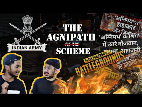 AGNIPATH : A Scheme or Scam??? 🥲🥲 Is this a real life game | the Crazy Indian ft. @MixTuberVlogs