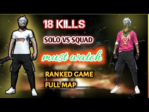 18 kills 🔥 solo vs squad