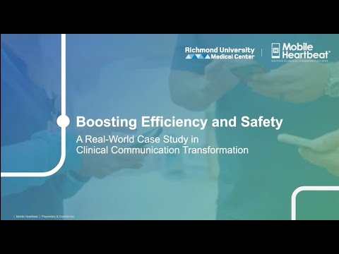 Boosting Efficiency and Safety - A Real-World Case Study in Clinical Communication Transformation