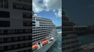 MSC Meraviglia Blocked Our View #cruising #shorts #timelapse