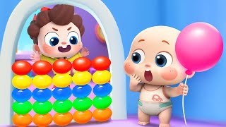 おもしろいふうせん🎈 | イエス！ネオ | 赤ちゃんが喜ぶ歌 | 童謡 | アニメ | 動画 | ベビーバス| BabyBus