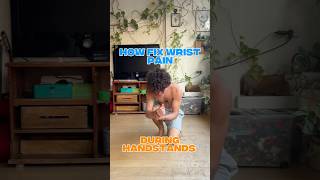 How to fix wrist pain in handstand #calisthenics