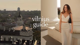 the modern Vilnius guide | cafes, architecture, city views