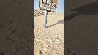 Desert Piling Operation in Harsh Heat
