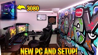 My NEW PC SETUP! (Gaming Room Tour)