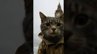 SORA AI: LONDON CAT LIVING THE BEST LIFE! #aifun #soraai #aigenerated