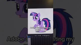 #animation #adobeanimate #flashanimation #mylittlepony #twilightsparkle #artist #struggle