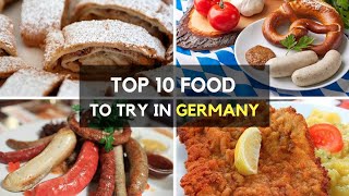 Top 10 food to try in Germany