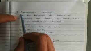 Hill Cipher Encryption Example in hindi | Information and Network Security Course | GTU
