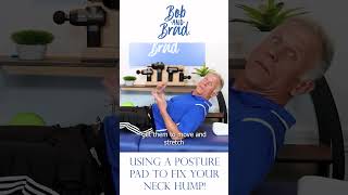 Using A Posture Pad To Fix Your Neck Hump! #shorts