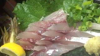 「釣り魚捌き方秋」後編（仕事風景）