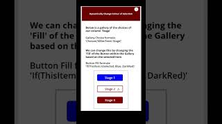 PowerApps in less than 60 Seconds: Dynamically change colour of selection #powerapps #lowcode