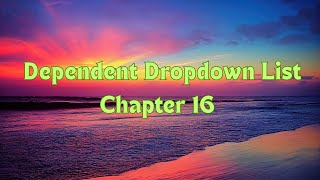 Dependent Dropdown List