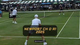 Newport Challenger 2025 D R1: Bill Ackman/Jack Sock [WC] vs. Bernard Tomic/Omar Jasika Highlights