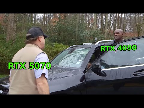 RTX 5070 VS RTX 4090 Performance Summarized in one Video