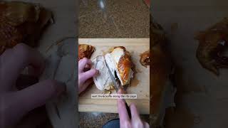 How to break down a rotisserie chicken #recipe #rotisseriechicken