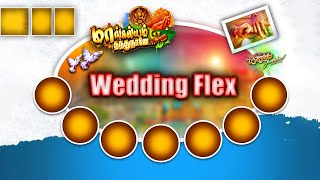 Wedding Flex Design Use Photoshop Tools