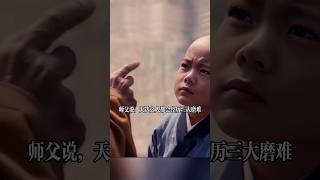 师父说，天选之人都会经历三大磨难.#人生忠告  #情感共鸣  #修心修行  #禅悟人生 #天選之人