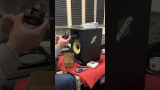 Repair KRK ROKIT 8 Tweeter #asmr #repairing #krk #result #studio #diy