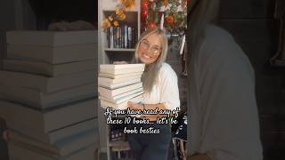 Book besties! #book #books #booktube #booklover #booktok #read #reading #readmore #readwithme