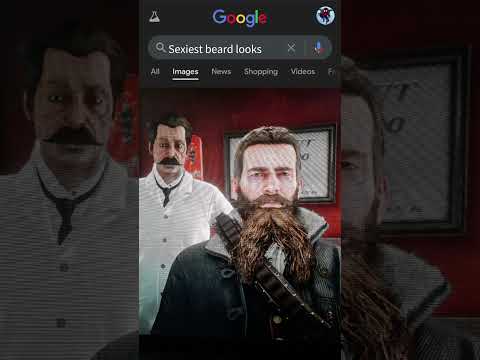 The forked beard. #rdr2 #meme #funny #reddeadredemption2 #arthurmorgan #google #thisiswhatyoucamefor