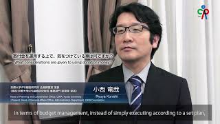 企画調整室 小西竜哉室長（撮影時）／Ryuya Konishi, former head of planning and coordination office（京都大学iPS細胞研究所）