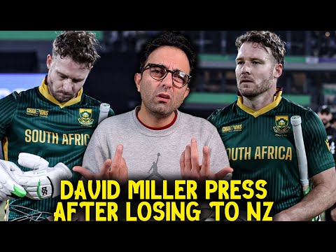 David Miller slams ICC after South Africa's Champions Trophy exit