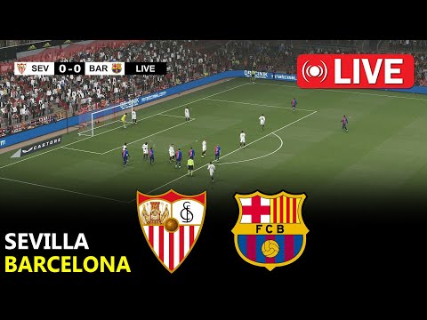 Sevilla vs Barcelona | La Liga 2025 | eFootball pes 21 gameplay