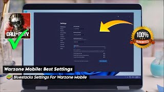 Warzone Mobile Best Settings For BlueStacks 5 Fix Lag and All Error 2025