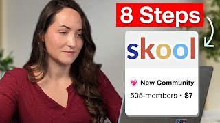 How I made my first $1000 with ZERO audience on Skool (new community!)