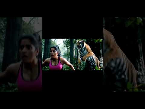 Tiger and Girl - Tiger Attacked on girl #aivlogger #ai #aigirl