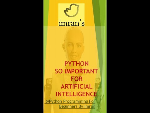 Python So Important For Artificial Intelligence