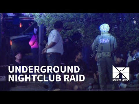Over 300 officers raid drug-fueled underground Colorado nightclub