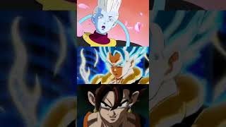 CC GOKU VS WHIS,VEGITO AND GOGETA#short#dbs#sdbh/WHO IS STRONGEST