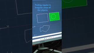 finding regular & irregular areas of the objects in AutoCAD
