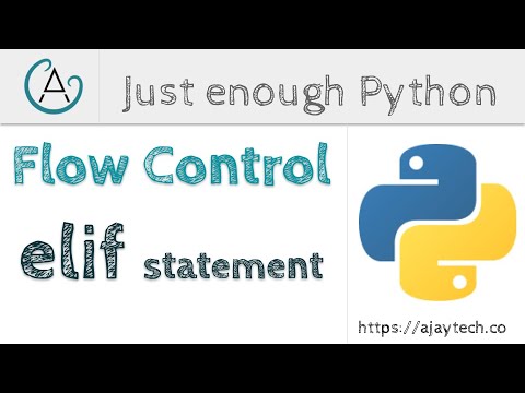 Python elif statement | Just enough Python