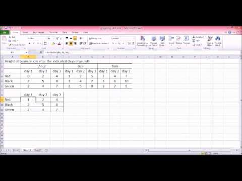 excel graphing