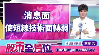20250729股市全芳位 #李蜀芳 #股市全芳位 #永誠國際投顧