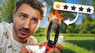 24H dans la Forêt avec des Objets Amazon (ft Boiserie)