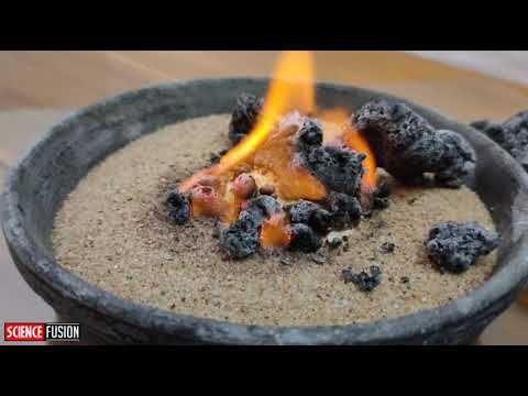 Black fire snake amazing experiment