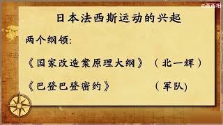 199【20世纪世界史】18 法西斯主义和运动的崛起（一）内部教学视频  大学公开课 高校 郑寅达 世界通史：世界史 世界历史 Chinese University Public Class